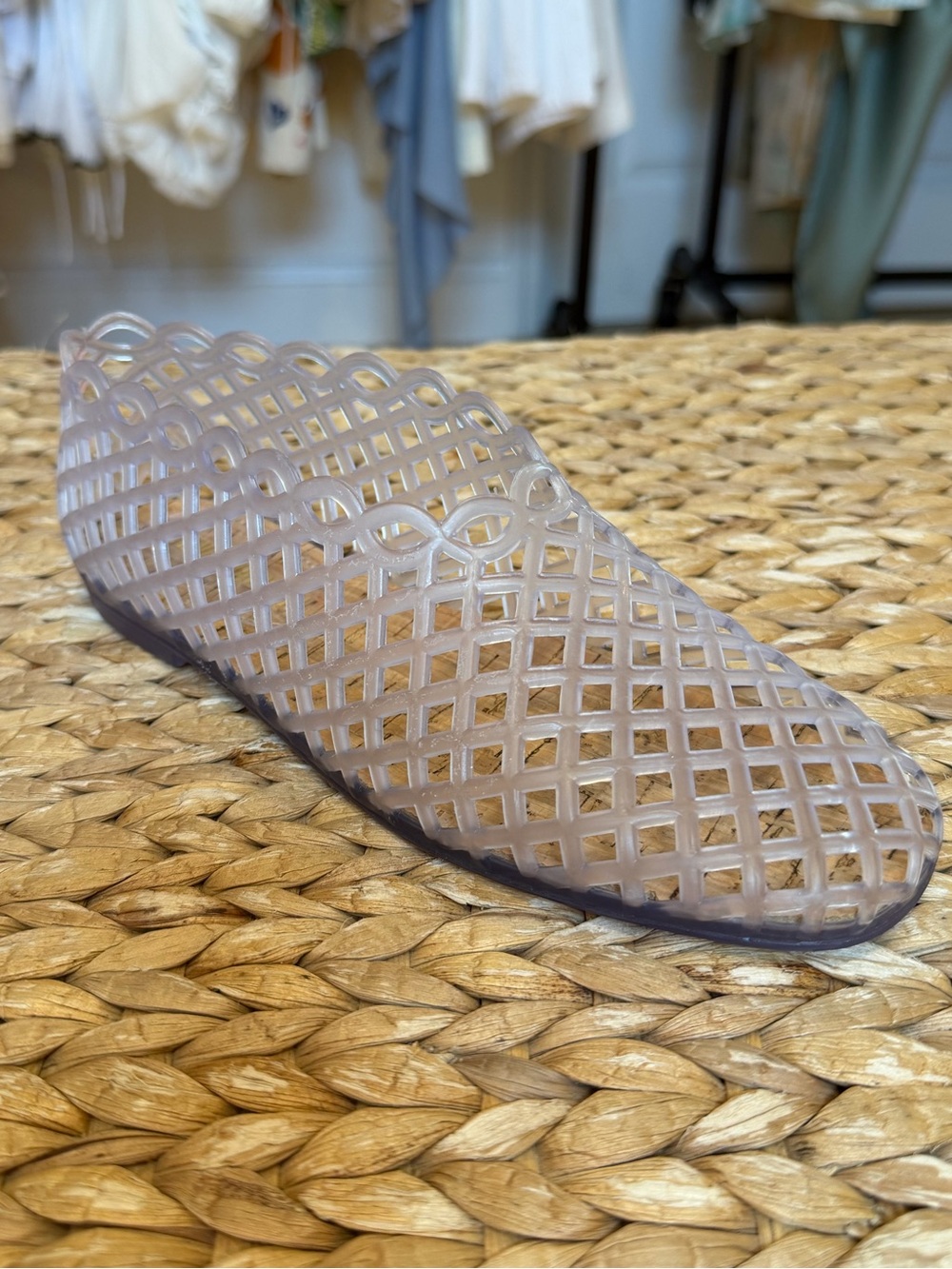Grove Clear Square Toe Jelly Flats |STEVE MADDEN